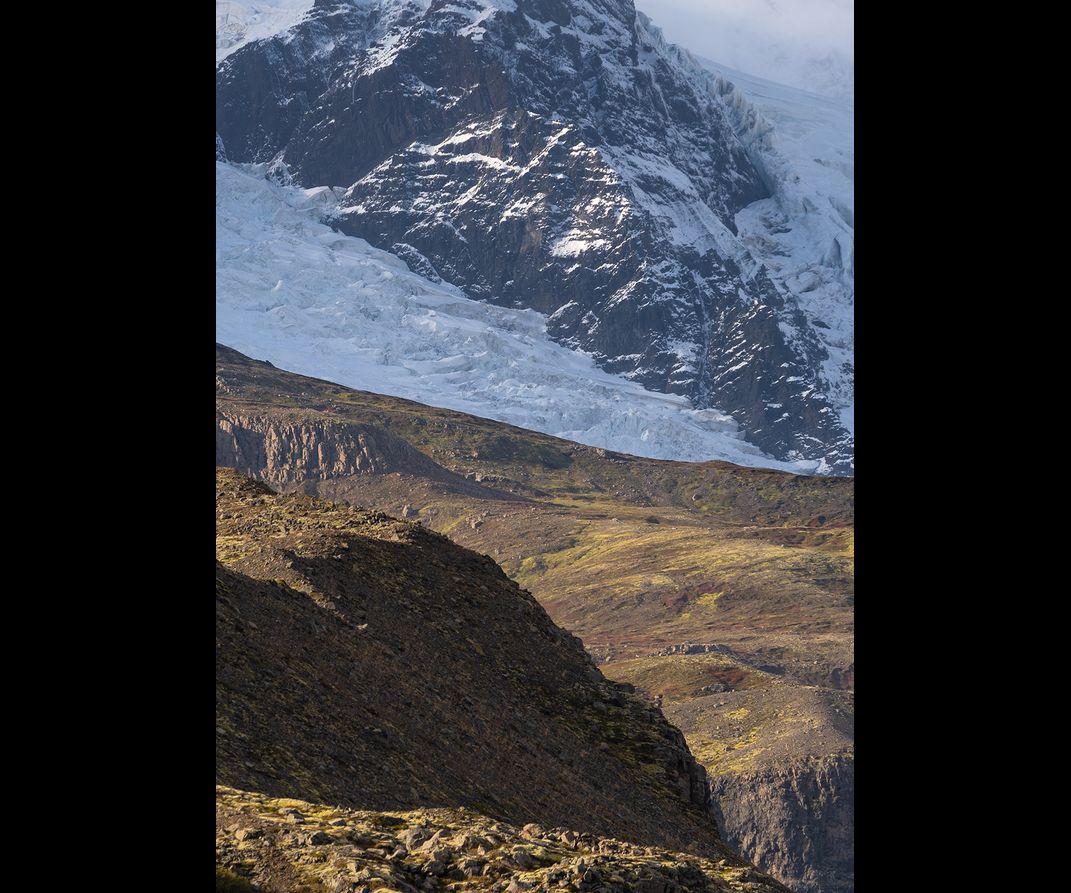 detail of mountain