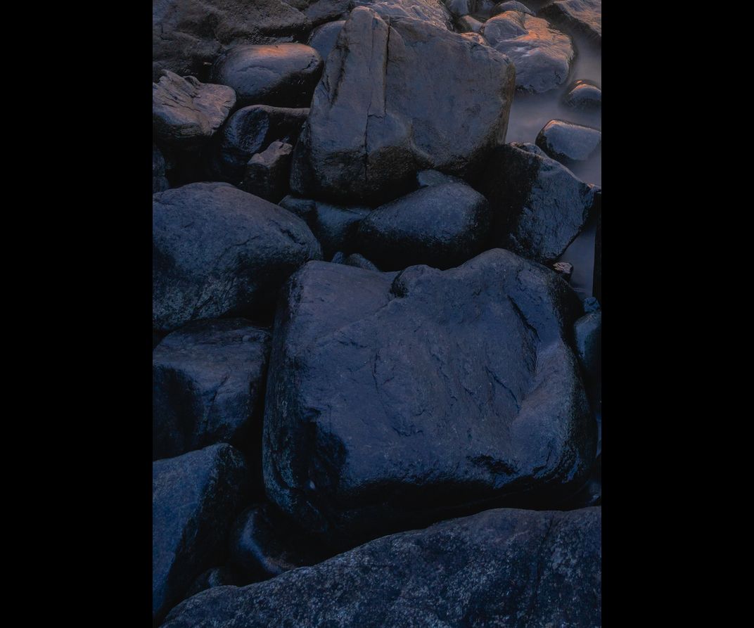 close up of rocks